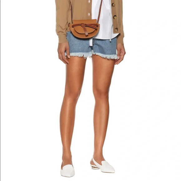 New in Box Nicholas Kirkwood Beya Textured-leather Slingback Flats In White$540 - Picture 9 of 14